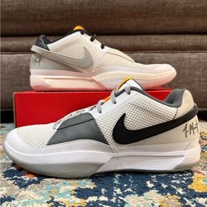 Size 11.5 - Nike Ja 1 “Light Smoke Grey”